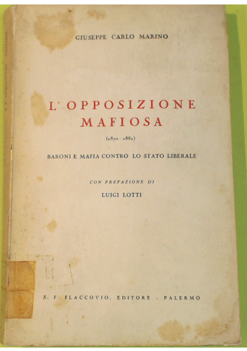 L'opposizione mafiosa 
