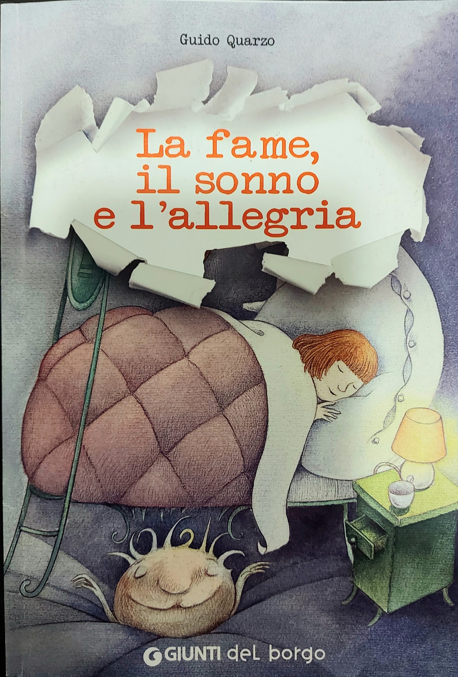 Copertina di la fame , il sonno e l'alleegria