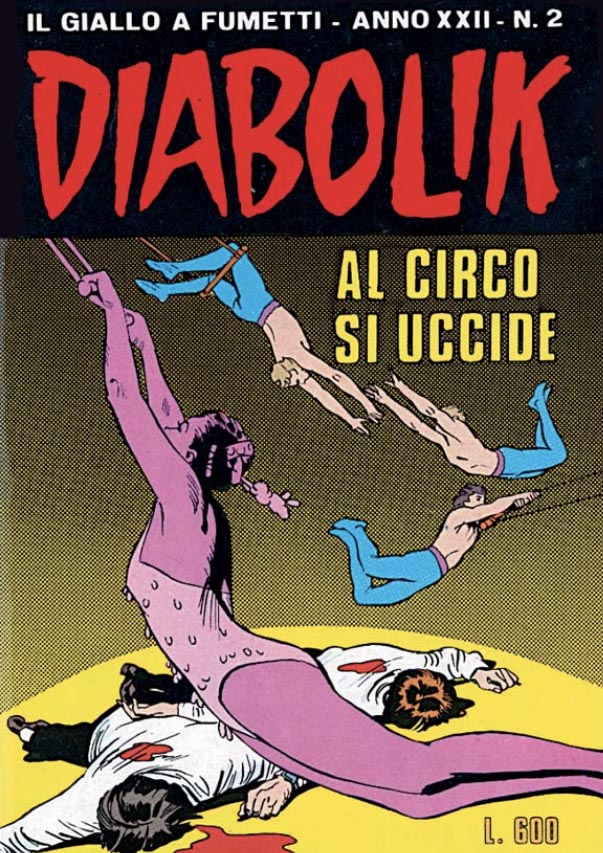 Copertina di Diabolik