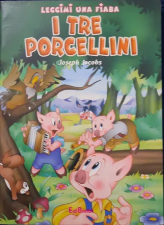 Copertina di i tre porcellini