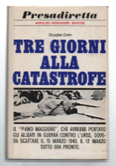 TRE GIORNI ALLA CATASTROFE